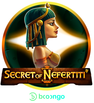 Le secret de Néfertiti présenté par Booongo